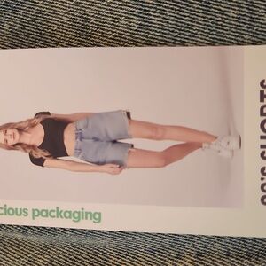 Blue Denim Women's Authentic 90s High Rise Shorts